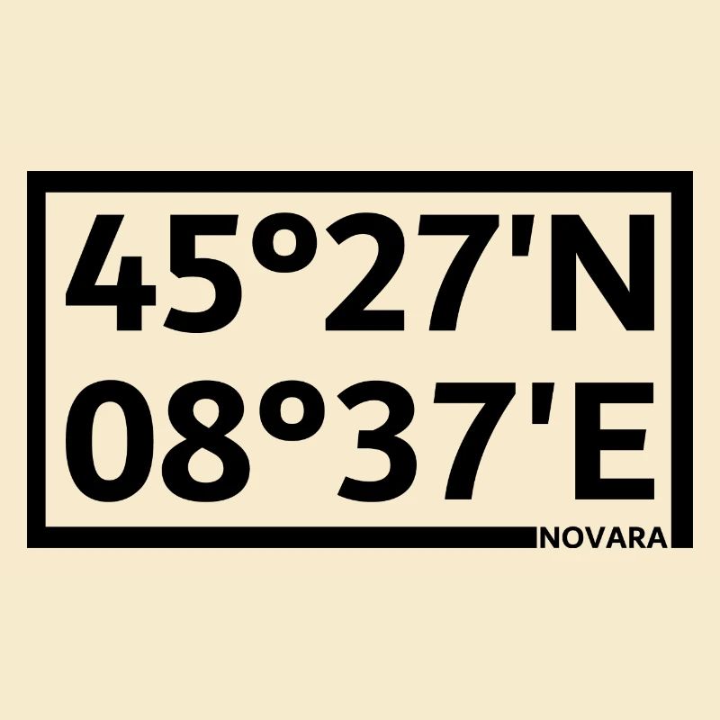 Novara Coordinates