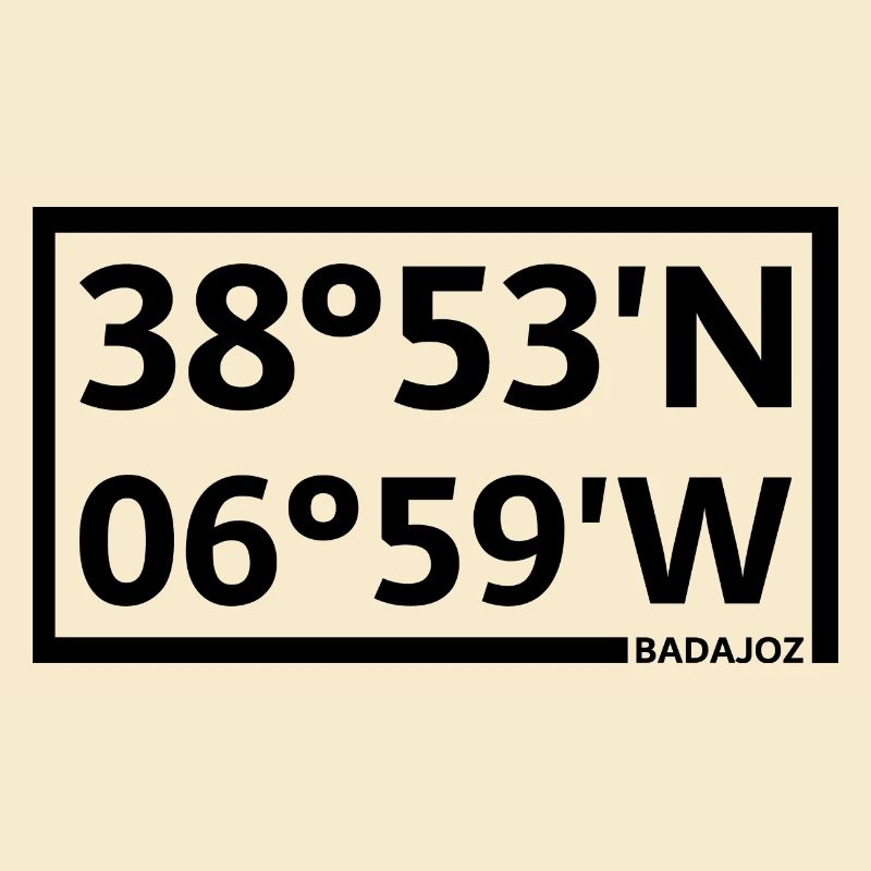 Badajoz Coordinates