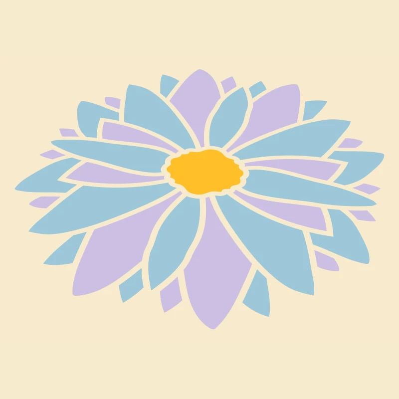 Colorful Pretty Flower Design