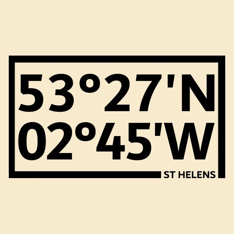 St Helens coordinates