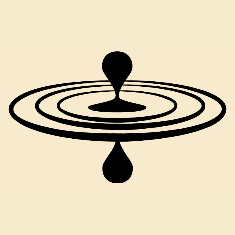 Drop Wasser Achtsamkeit Logo