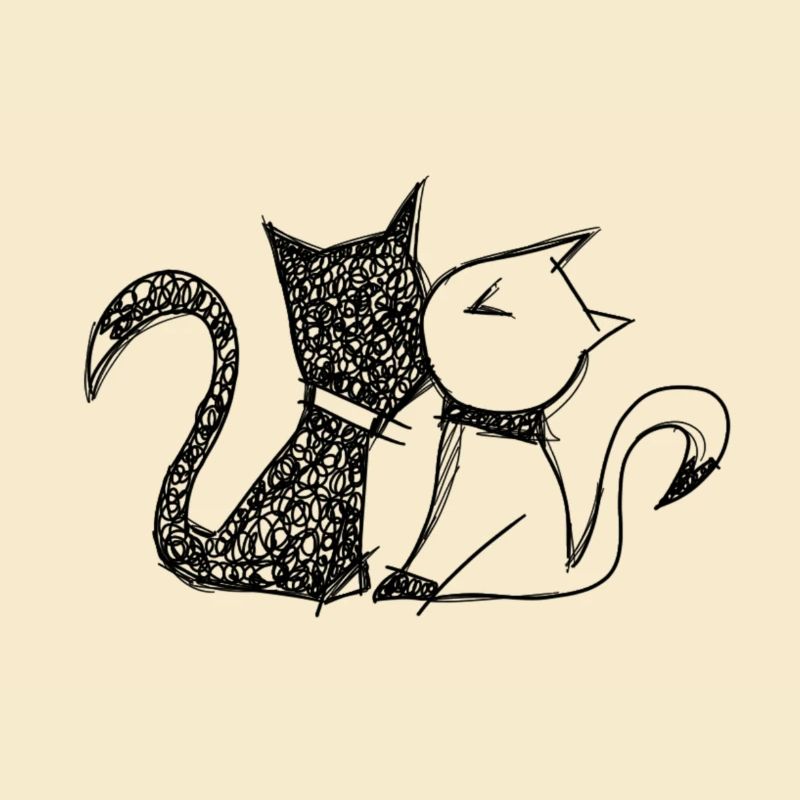 Schmuse Katzen