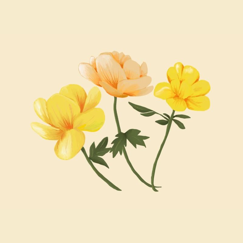 Flowers yellow