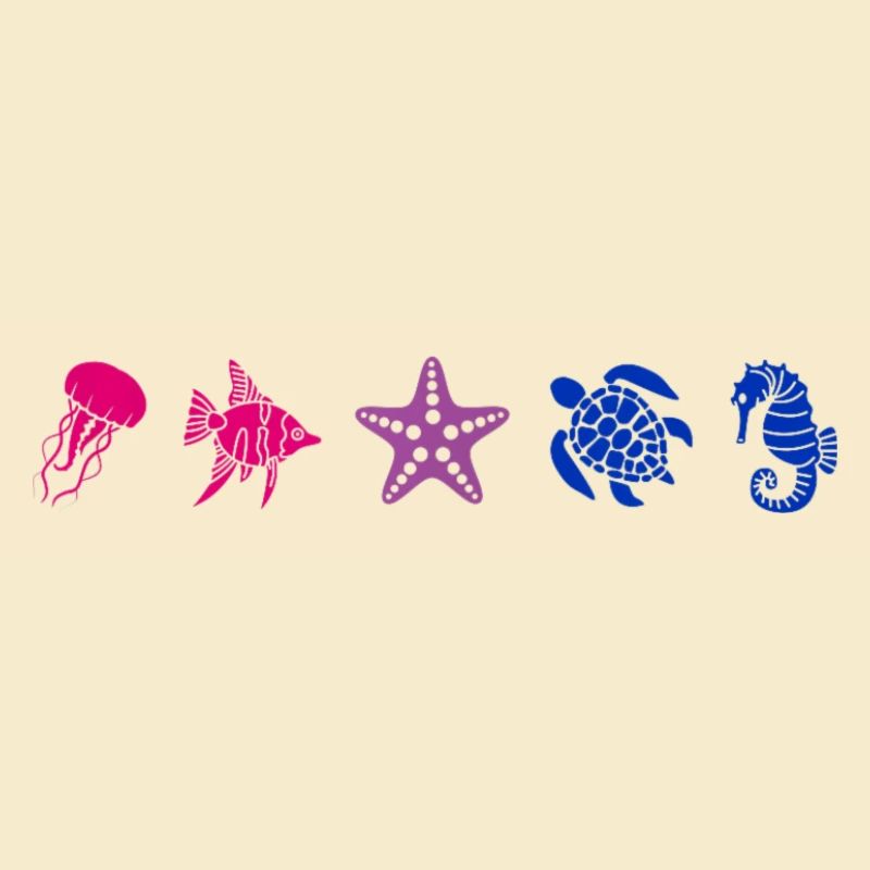 Subtle Pride Sea Creatures Beach Summer