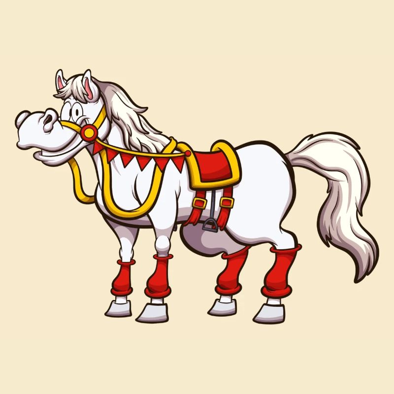 St. Nikolaus Pferd