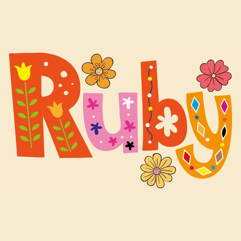 Personalized Ruby Name