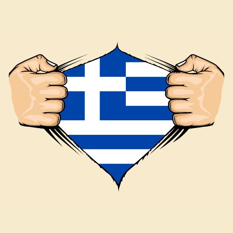 Conception du drapeau de la Grèce