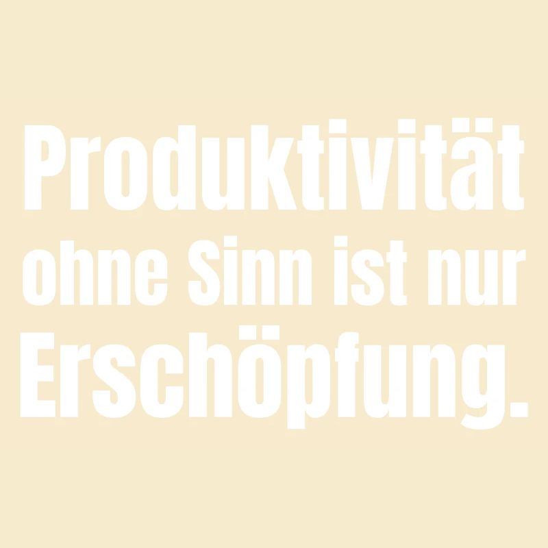 Déclaration typographique de productivité avec objectif