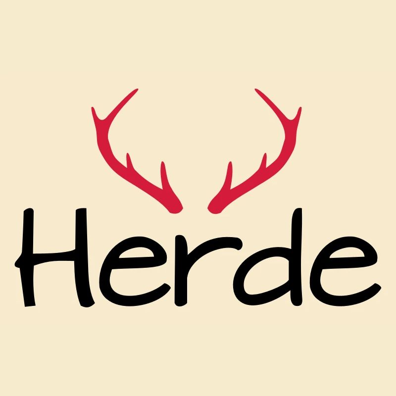Herde Geweih Hirschgeweih