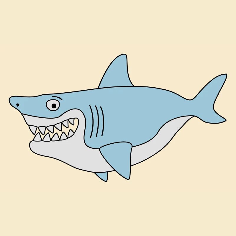 Shark Lächeln