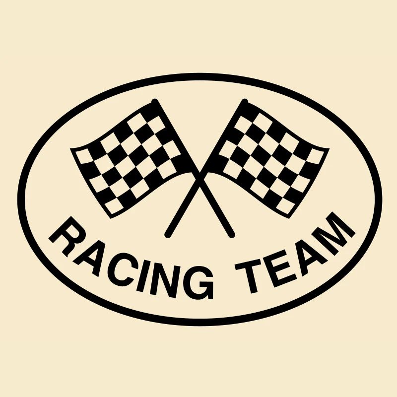 Racing Team, monochrome