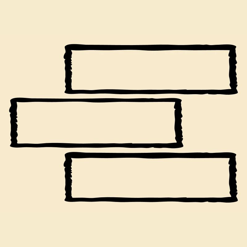 3 rectangular frame