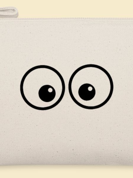 Augen-Duo im Comicstil