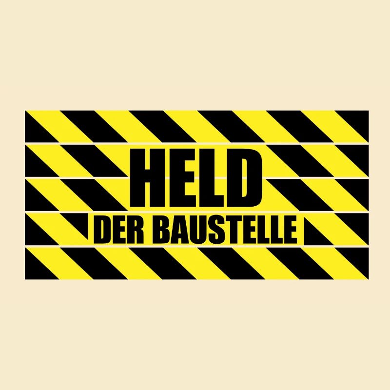 Held der Baustelle! | Bauarbeiter Geschenkidee
