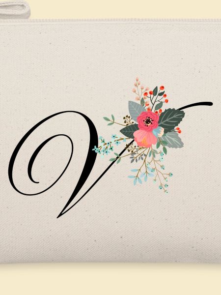 Buchstabe v Blumen