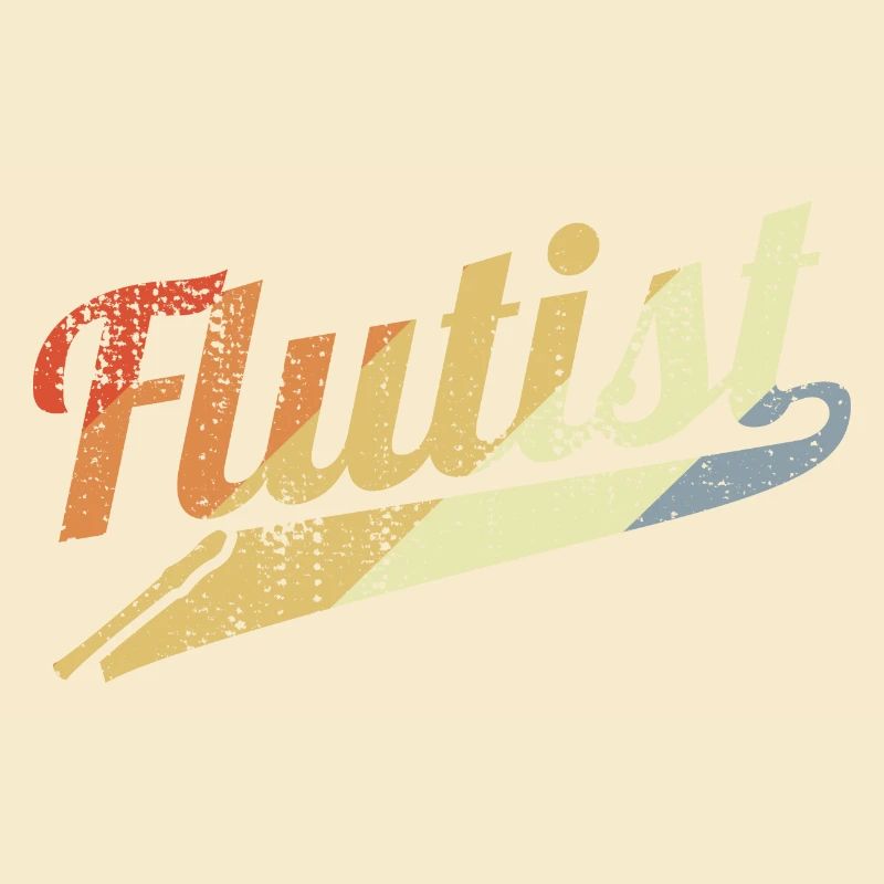 Retro Flötist