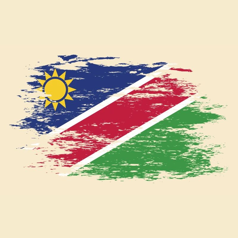 Namibia Flagge used