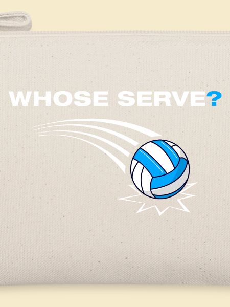 Whose serve? Volleyball Volleyballspieler