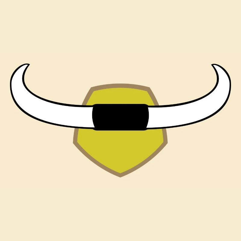 Bison Hörner Stier