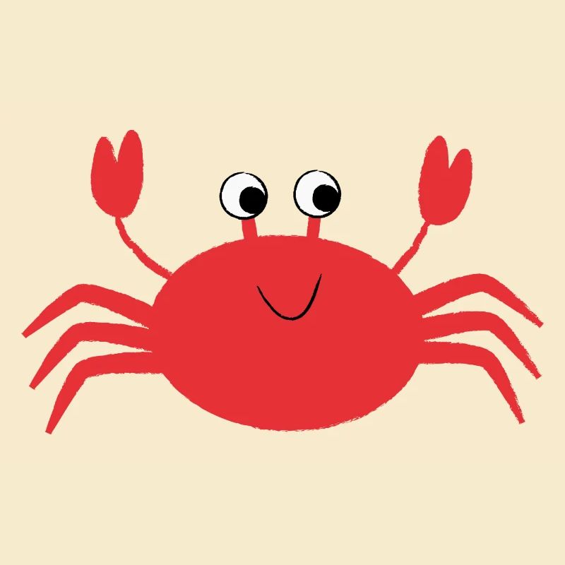 Krabbe Rot