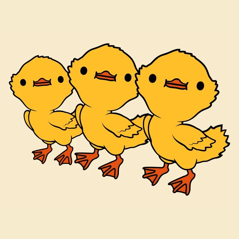 3 Équipe d’amis des canetons
