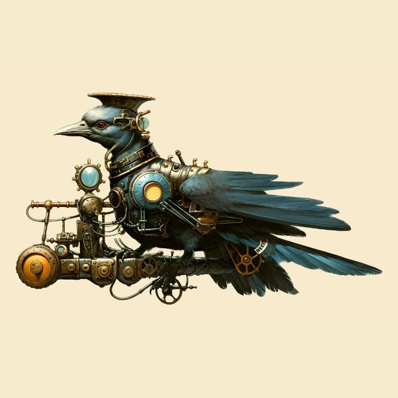Steampunk Vogel