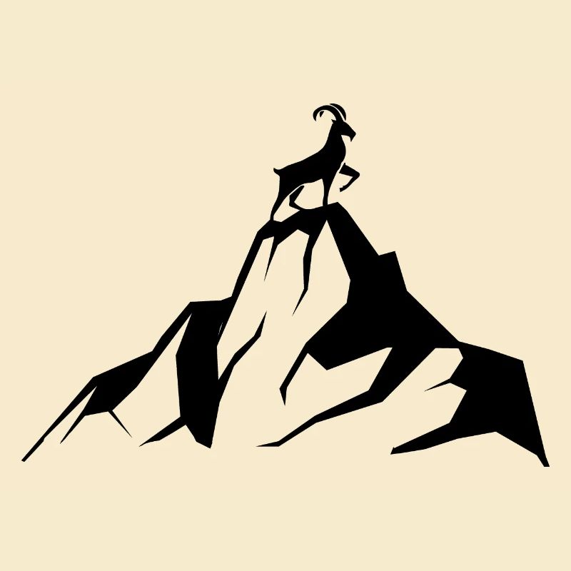 Ziege - Berg - (4)