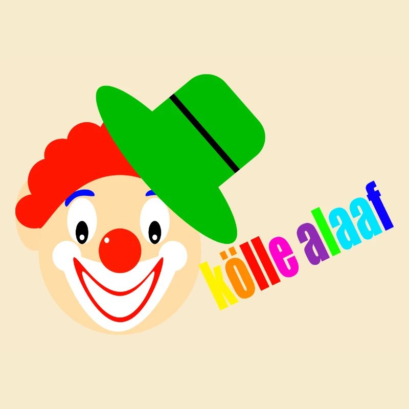 Clown sagt kölle alaaf