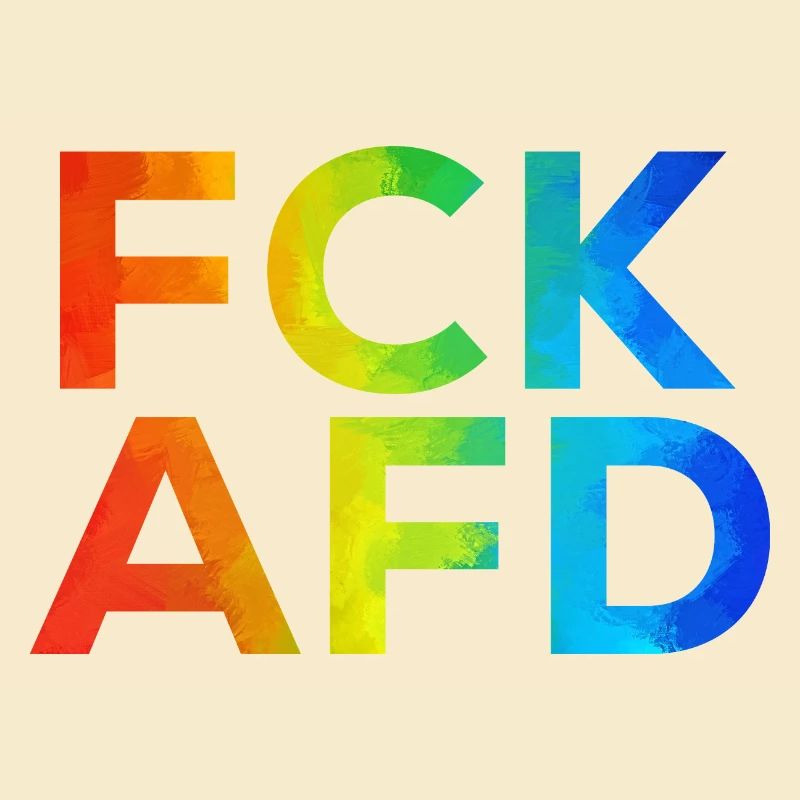 FCK AFD Regenbogen