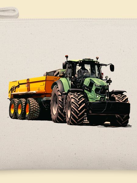 Traktor mit Anhänger Kipper