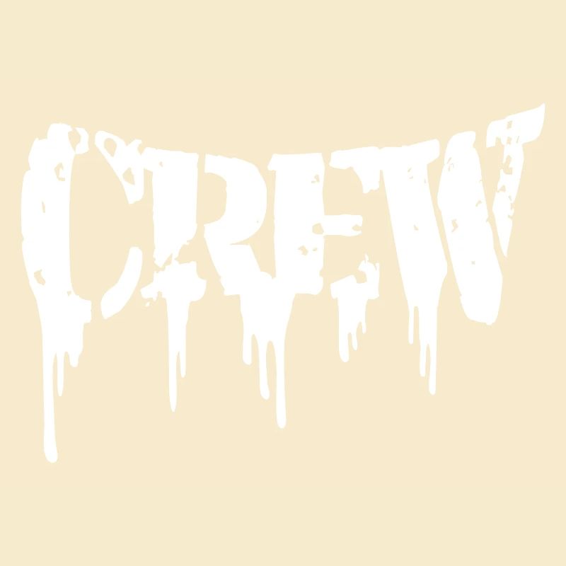 Crew Graffiti Spray Stamp laisse tomber des éclaboussures de peinture