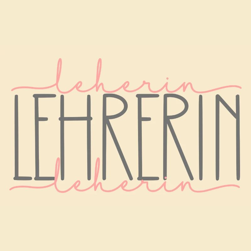 Lehrerin Geschenk Schule Lehrer Beruf