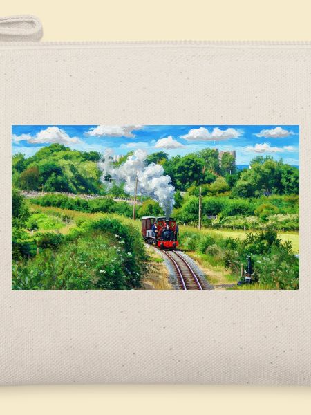 Eisenbahn mit einem Herzen aus Gold