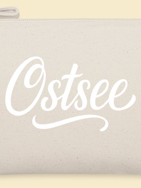 Ostsee Kalligraphie Kontrast
