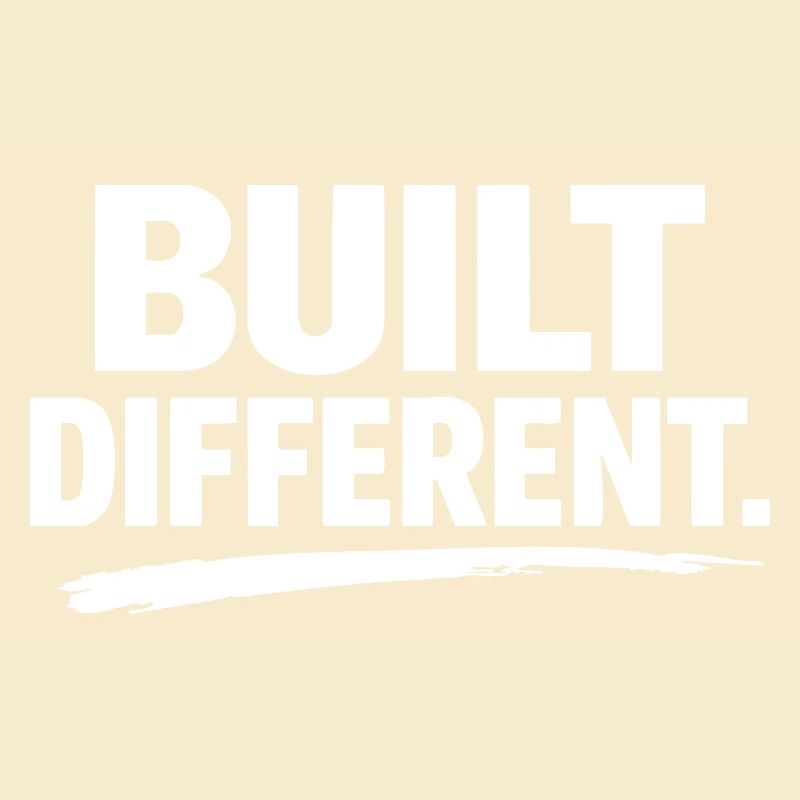 Construit différemment