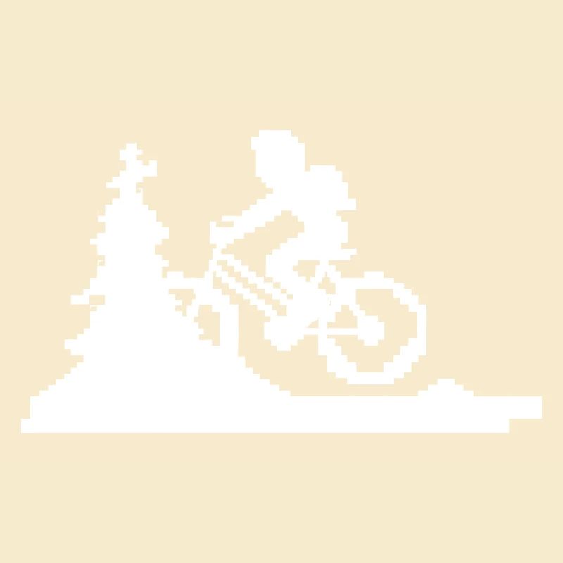 Mountainbike Pixel