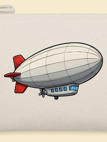 Luftschiff Cartoon Zeppelin
