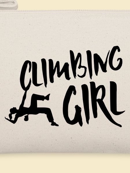 Climbing girl