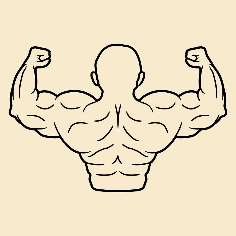 Strong poor bald head