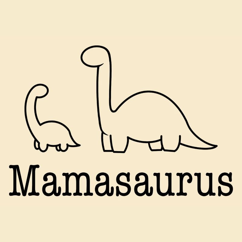 Mamasaurus - Dinosaurier - Geschenkidee