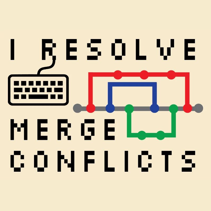 I Resolve Merge Conflicts Coding Programming Devel