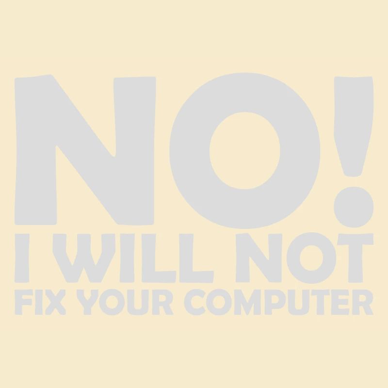 not fix your computer