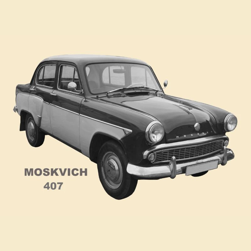 Moskvich 407 URSS Russie Oldtimer Ostalgie