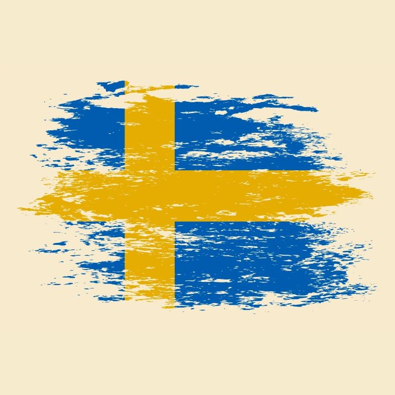Drapeau de la Suède utilisé