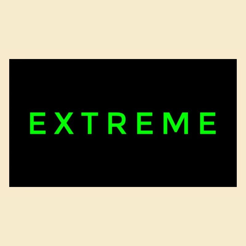 Auffälliges Extreme-Logo