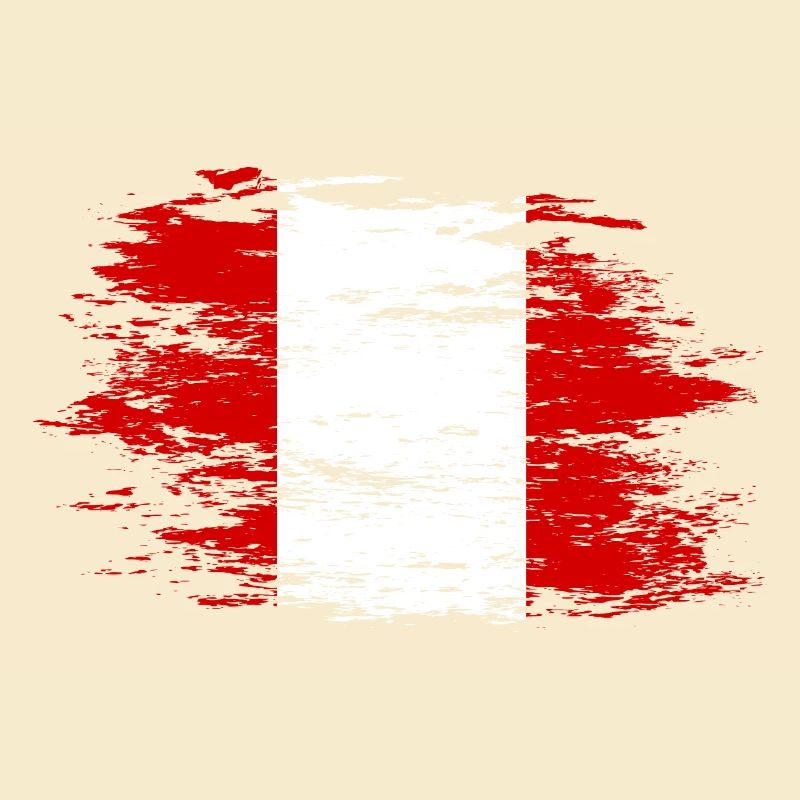 Drapeau du Pérou utilisé
