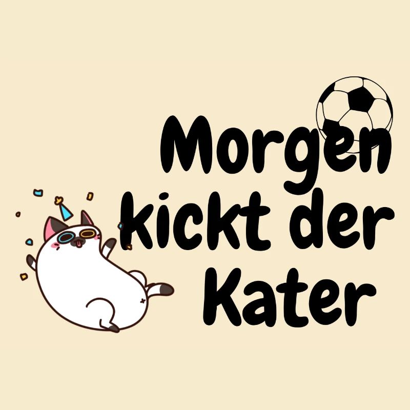 Morgen kickt der Kater