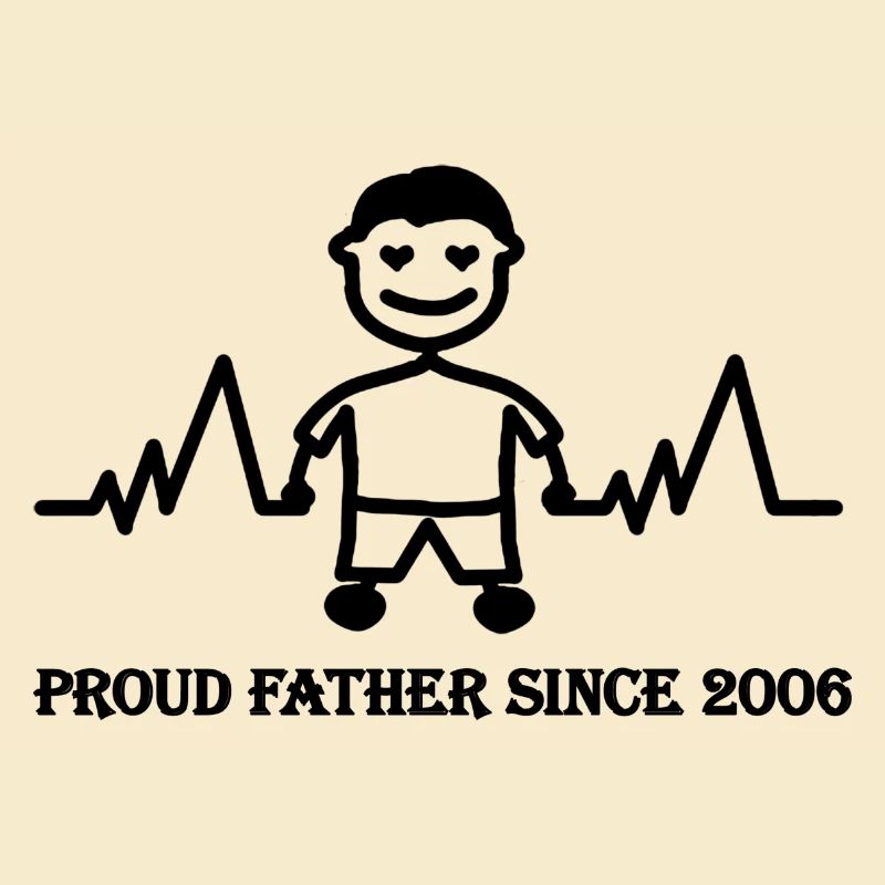 Stolzer Vater seit 2006 eines Jungen