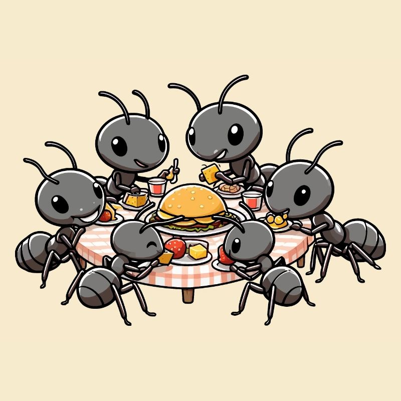 Ameisen Picknick