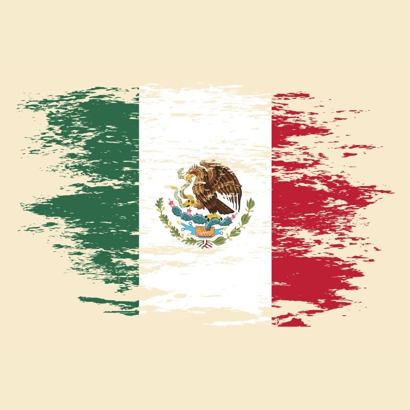 Drapeau mexicain utilisé